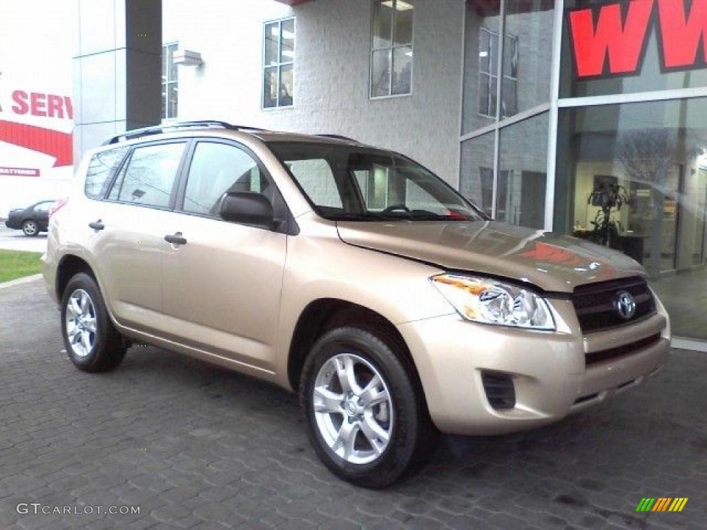 2009 RAV4 I4 - Sandy Beach Metallic / Ash Gray photo #16