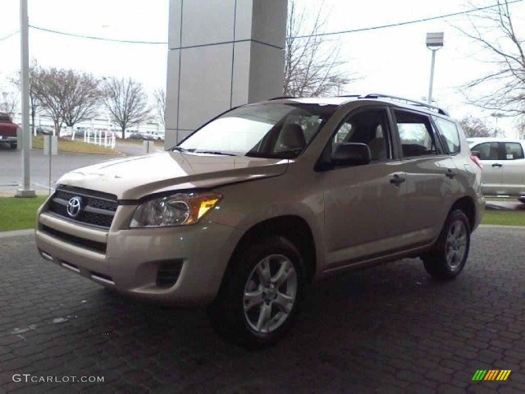 2009 RAV4 I4 - Sandy Beach Metallic / Ash Gray photo #17
