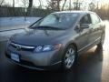 2008 Galaxy Gray Metallic Honda Civic LX Sedan  photo #7