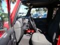 2006 Flame Red Jeep Wrangler SE 4x4  photo #12
