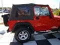 2006 Flame Red Jeep Wrangler SE 4x4  photo #27