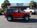 2006 Flame Red Jeep Wrangler SE 4x4  photo #34