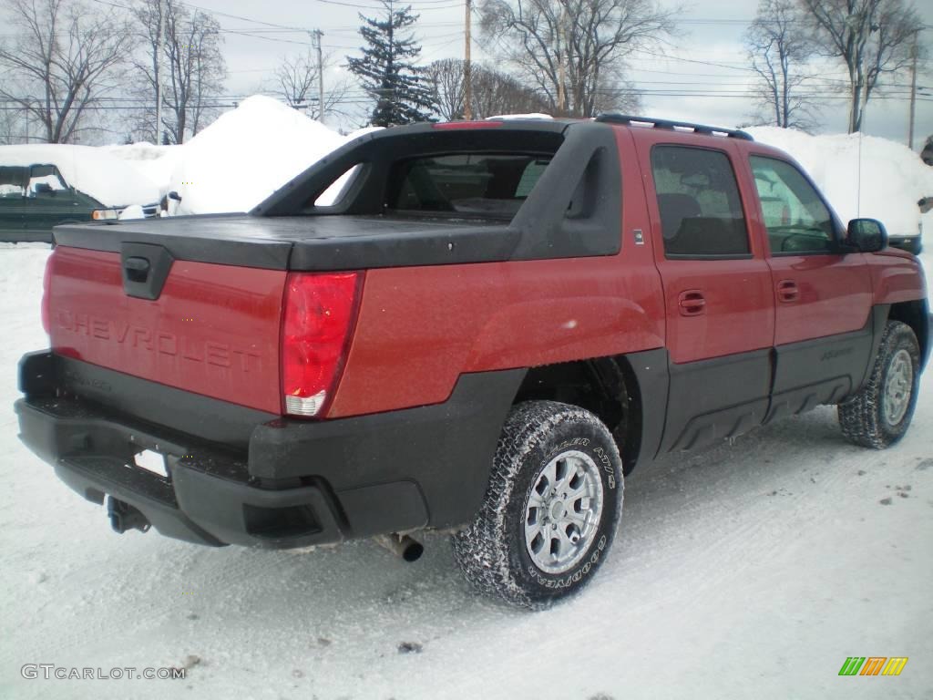 2003 Sunset Orange Metallic Chevrolet Avalanche North Face Edition 4x4 24492939 Photo 5