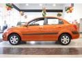 Sunset Orange - Rio LX Sedan Photo No. 3