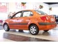 Sunset Orange - Rio LX Sedan Photo No. 4
