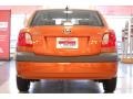 Sunset Orange - Rio LX Sedan Photo No. 6