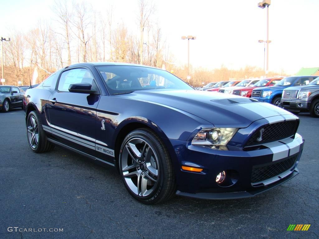 2010 Kona Blue Metallic Ford Mustang Shelby Gt500 Coupe