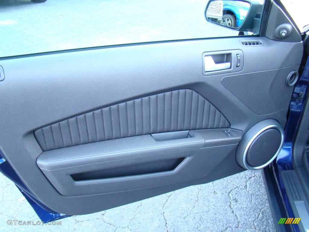 2010 Mustang Shelby GT500 Coupe - Kona Blue Metallic / Charcoal Black/White photo #18