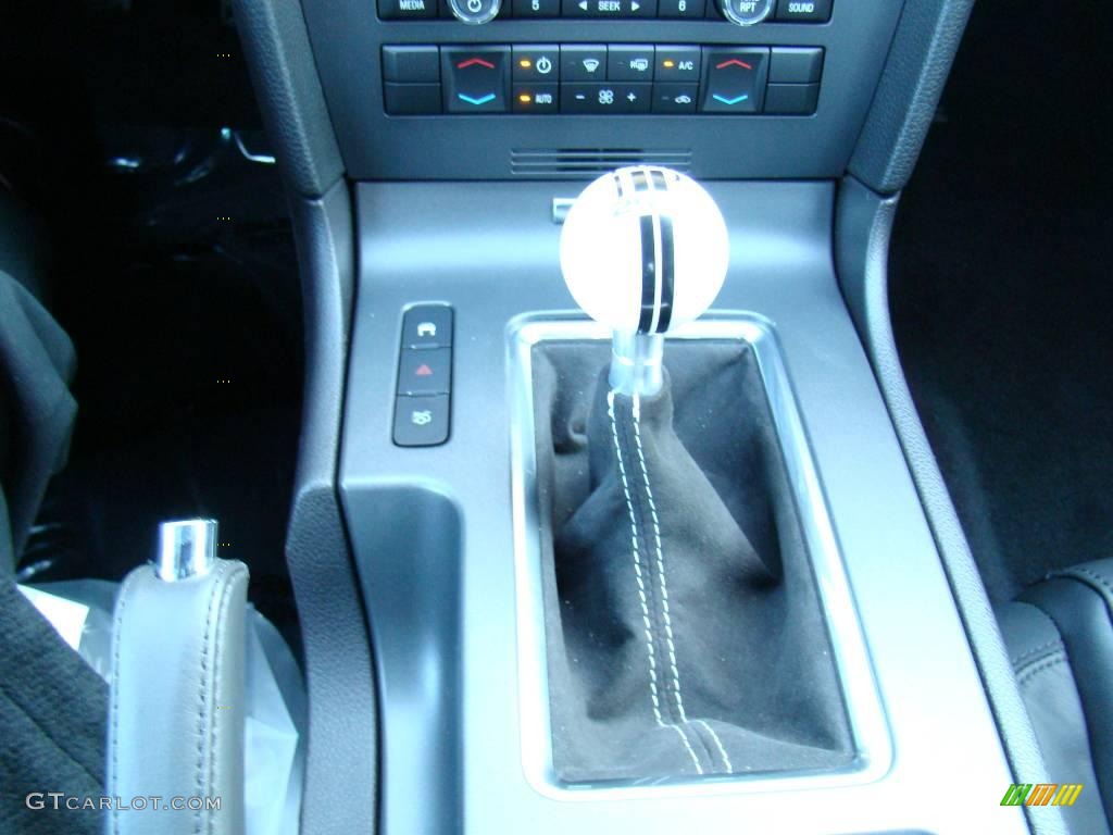 2010 Mustang Shelby GT500 Coupe - Kona Blue Metallic / Charcoal Black/White photo #27