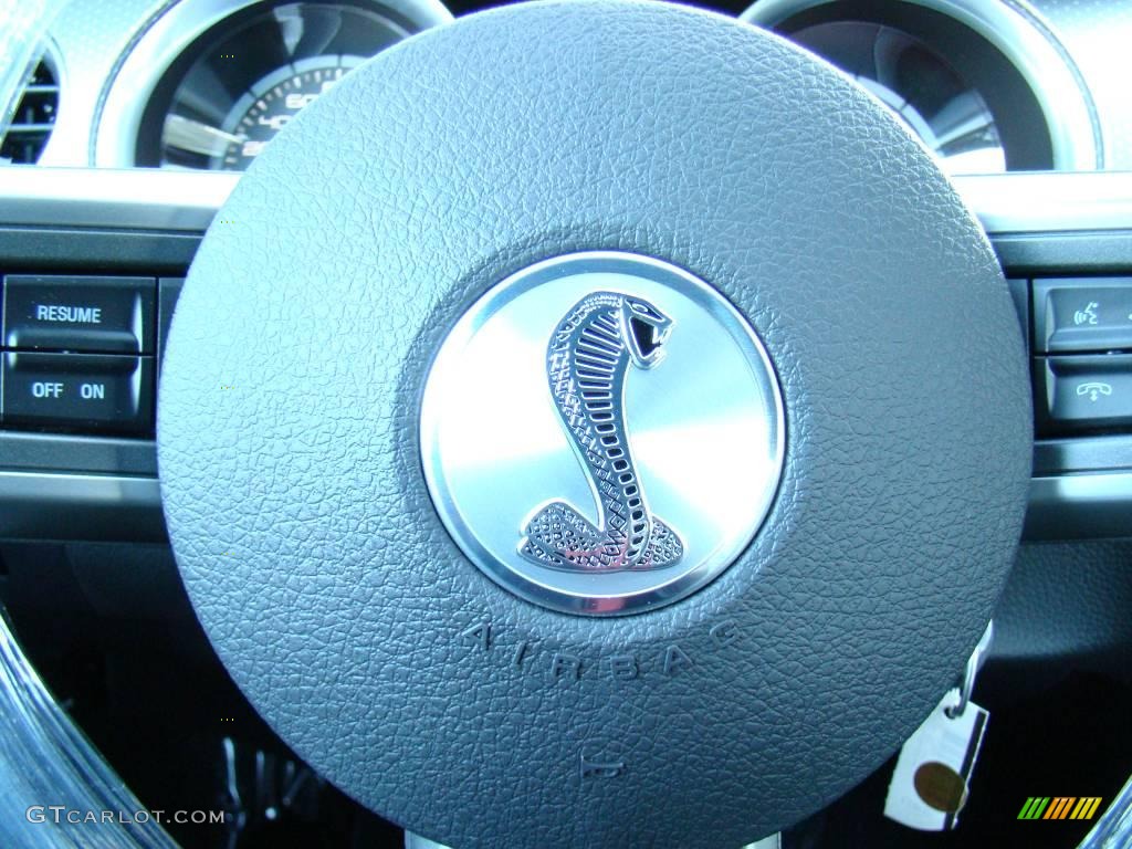2010 Mustang Shelby GT500 Coupe - Kona Blue Metallic / Charcoal Black/White photo #29