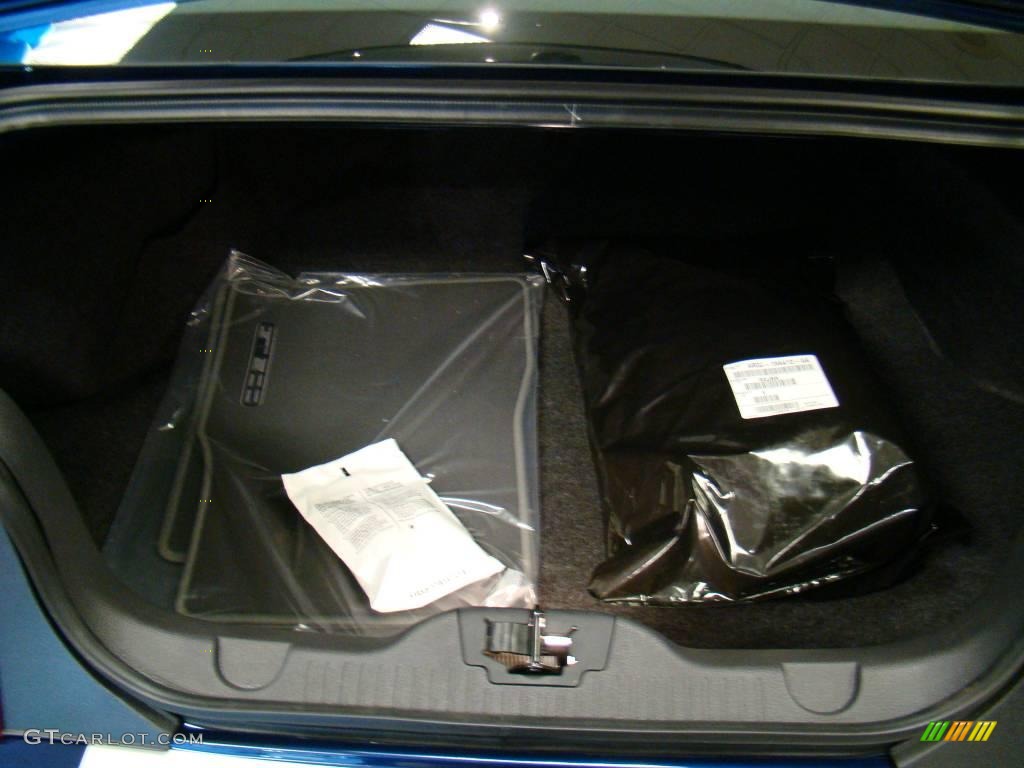 2010 Mustang Shelby GT500 Coupe - Kona Blue Metallic / Charcoal Black/White photo #35