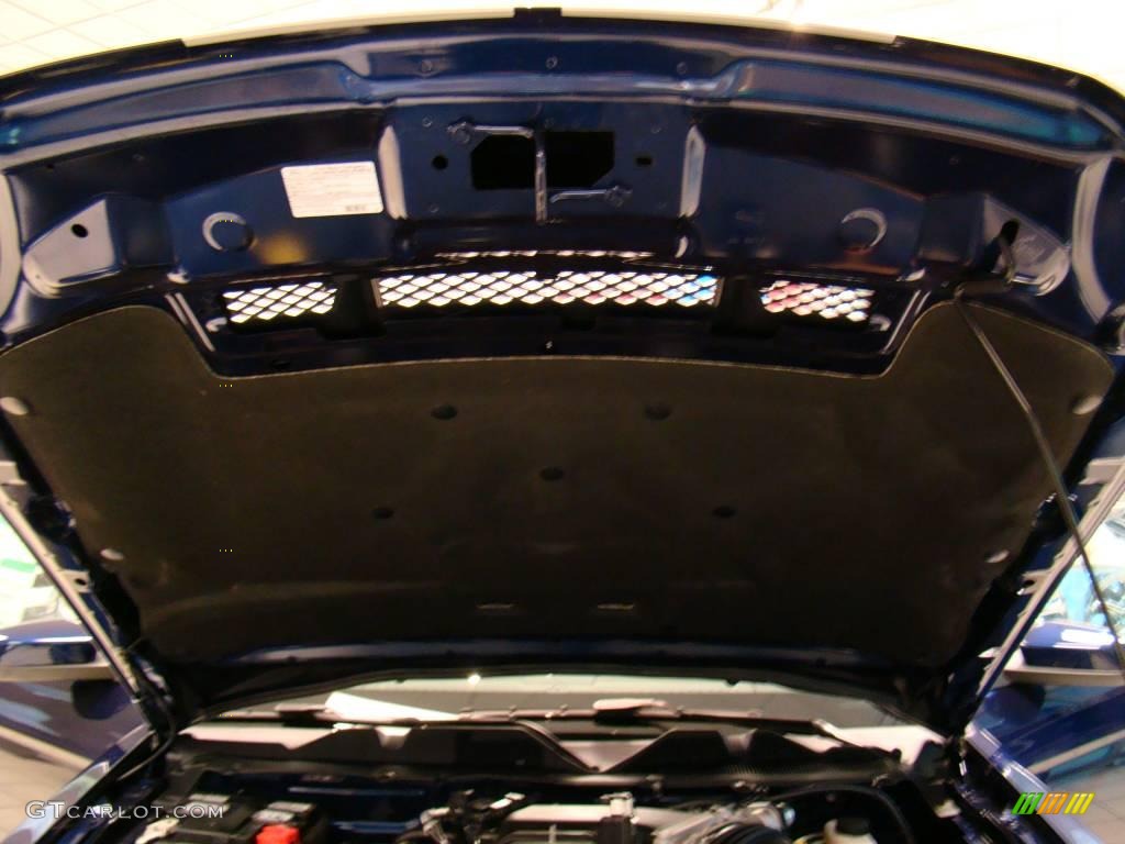 2010 Mustang Shelby GT500 Coupe - Kona Blue Metallic / Charcoal Black/White photo #40