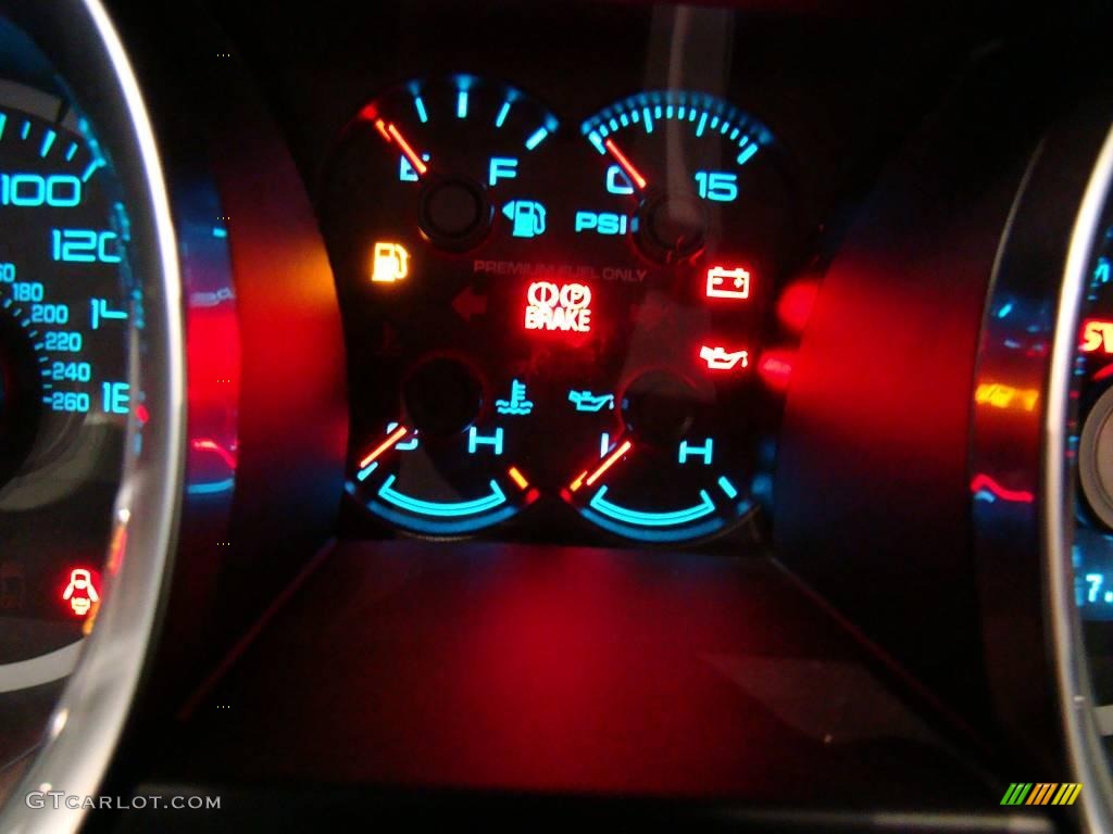 2010 Mustang Shelby GT500 Coupe - Kona Blue Metallic / Charcoal Black/White photo #44