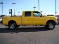 2006 Screaming Yellow Ford F250 Super Duty Amarillo Special Edition Crew Cab 4x4  photo #2