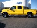 Screaming Yellow - F250 Super Duty Amarillo Special Edition Crew Cab 4x4 Photo No. 5