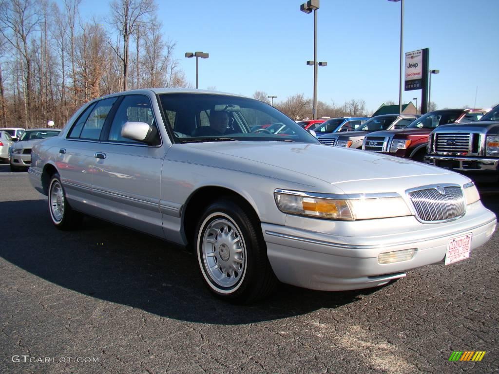 Silver Frost Metallic Mercury Grand Marquis