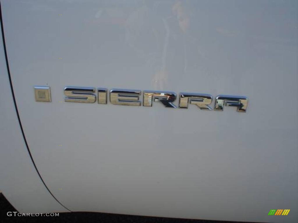 2007 Sierra 1500 Extended Cab 4x4 - Summit White / Dark Titanium photo #13