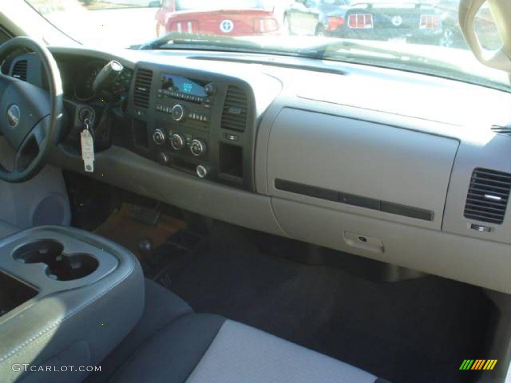 2007 Sierra 1500 Extended Cab 4x4 - Summit White / Dark Titanium photo #19