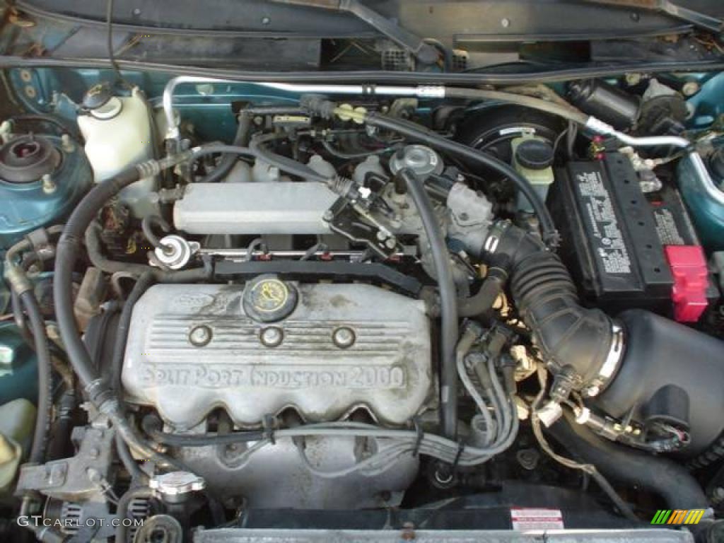 1997 Escort Sedan - Pacific Green Metallic / Gray photo #11