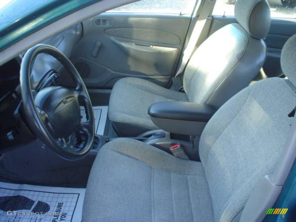1997 Escort Sedan - Pacific Green Metallic / Gray photo #19