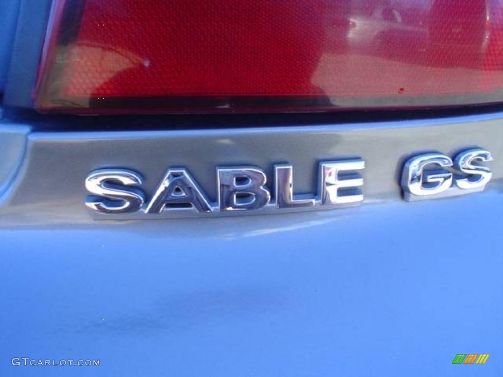 2002 Sable GS Sedan - Spruce Green Metallic / Medium Parchment photo #13