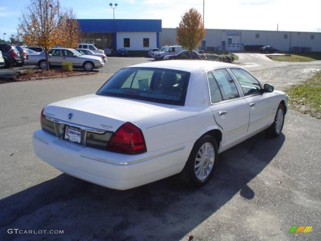 2009 Grand Marquis LS - Vibrant White / Medium Light Stone photo #5