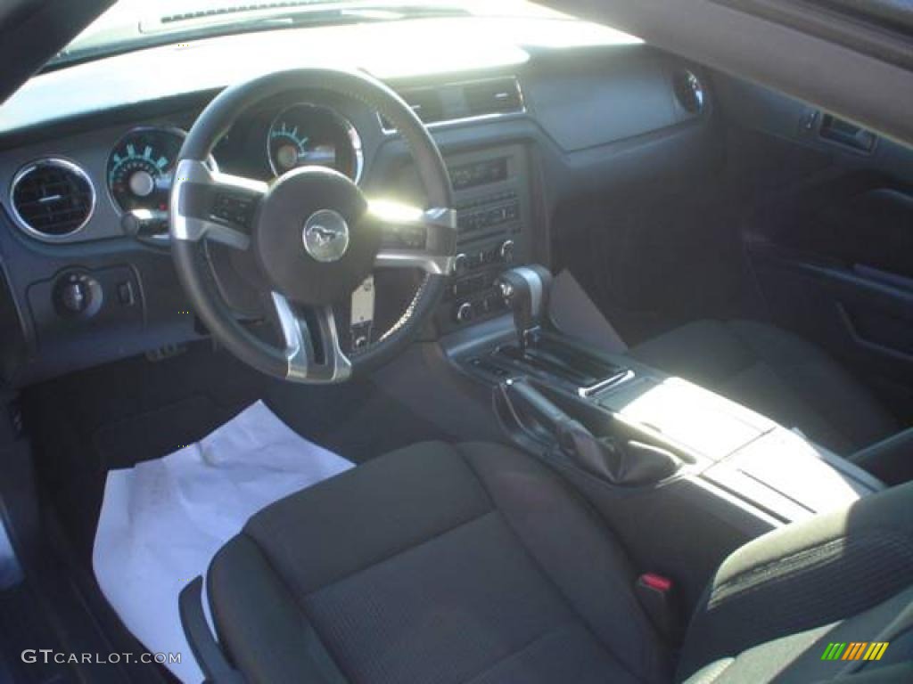 2010 Mustang V6 Convertible - Sterling Grey Metallic / Charcoal Black photo #22