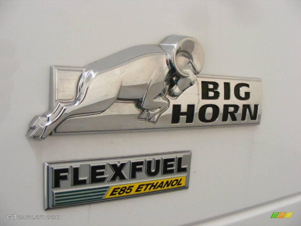 2008 Ram 1500 Big Horn Edition Quad Cab 4x4 - Bright White / Medium Slate Gray photo #32
