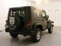 2009 Jeep Green Metallic Jeep Wrangler X 4x4  photo #4