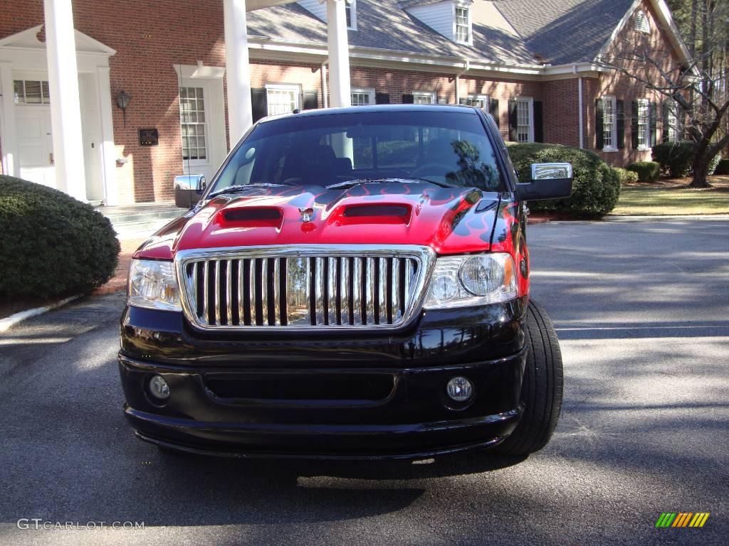 2006 F150 XLT SuperCrew - Black / Medium/Dark Flint photo #3