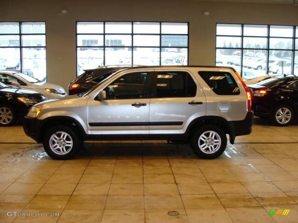 2003 CR-V EX 4WD - Satin Silver Metallic / Black photo #1