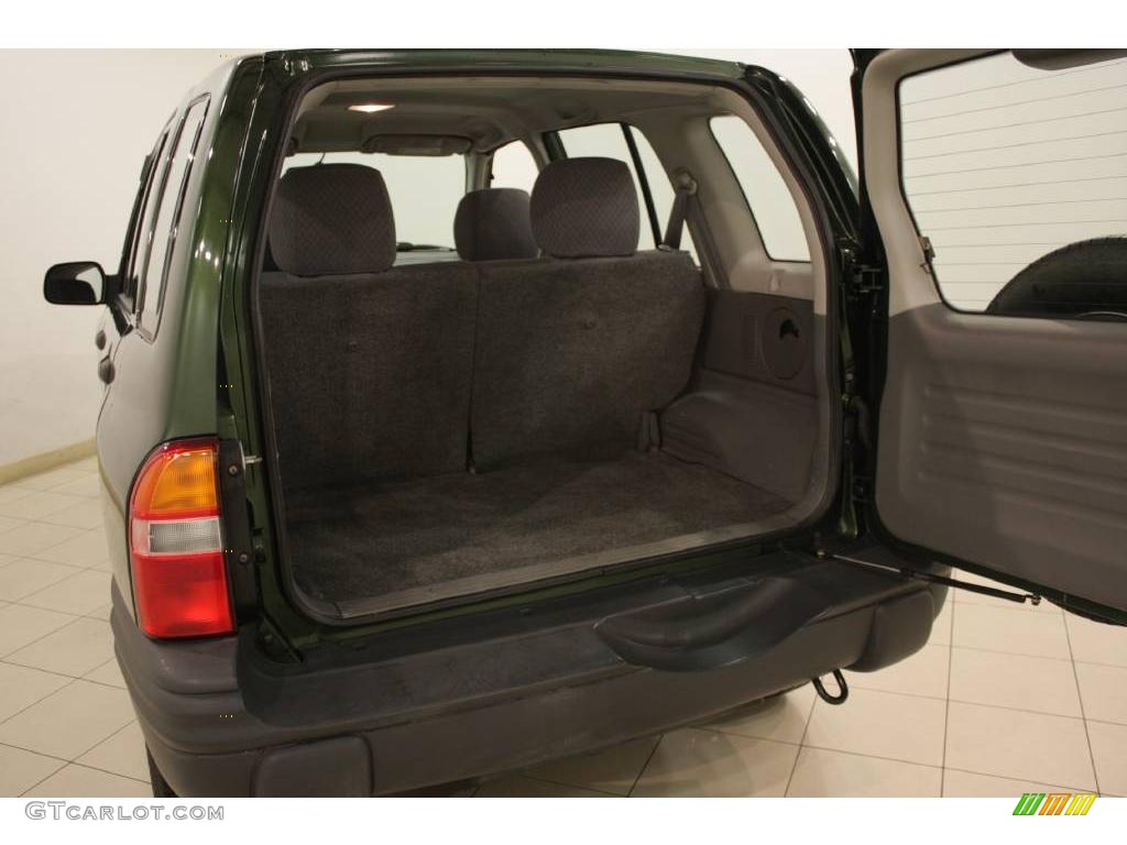 1999 Tracker 4x4 - Medium Green Metallic / Medium Gray photo #17