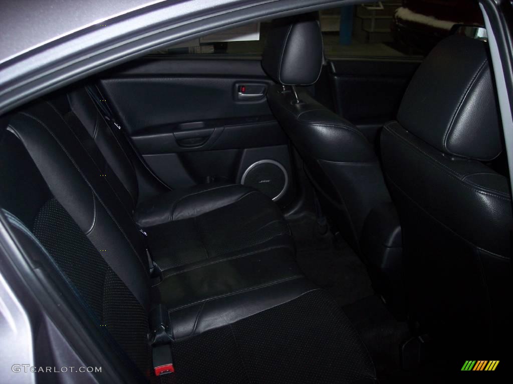 2006 MAZDA3 s Grand Touring Sedan - Titanium Gray Metallic / Black photo #21