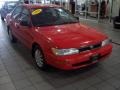 1994 Super Red Toyota Corolla DX  photo #2