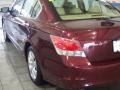 2008 Basque Red Pearl Honda Accord EX-L V6 Sedan  photo #7