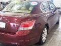 2008 Basque Red Pearl Honda Accord EX-L V6 Sedan  photo #8