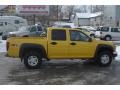 2006 Yellow Chevrolet Colorado Z71 Crew Cab 4x4  photo #2