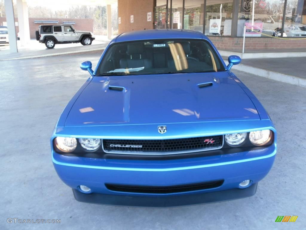 2010 Challenger R/T Classic - B5 Blue Pearlcoat / Dark Slate Gray photo #6