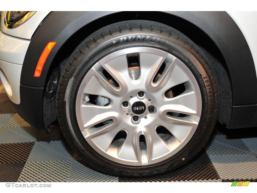 2010 Cooper Camden 50th Anniversary Hardtop - White Silver Metallic / Camden Tech White Leather/Carbon Black photo #3