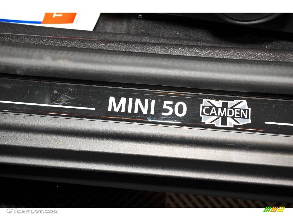 2010 Cooper Camden 50th Anniversary Hardtop - White Silver Metallic / Camden Tech White Leather/Carbon Black photo #8