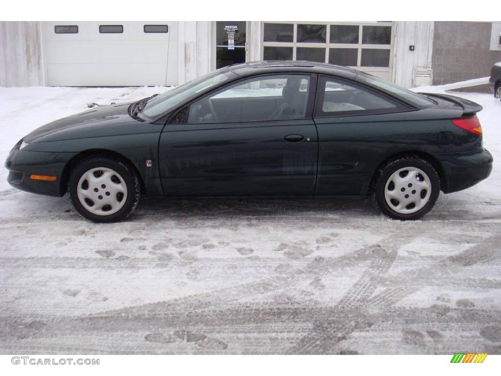 1998 S Series SC2 Coupe - Dark Green Metallic / Black/Gray photo #1