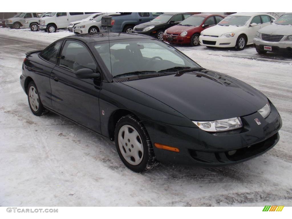 1998 S Series SC2 Coupe - Dark Green Metallic / Black/Gray photo #4