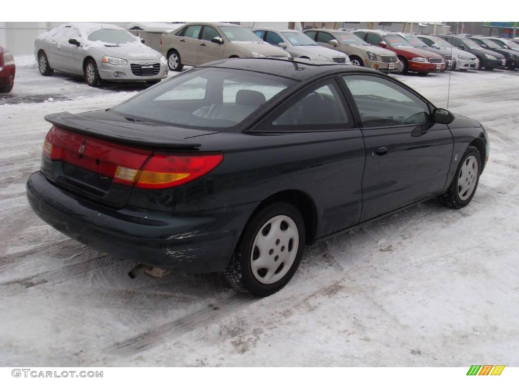 1998 S Series SC2 Coupe - Dark Green Metallic / Black/Gray photo #5