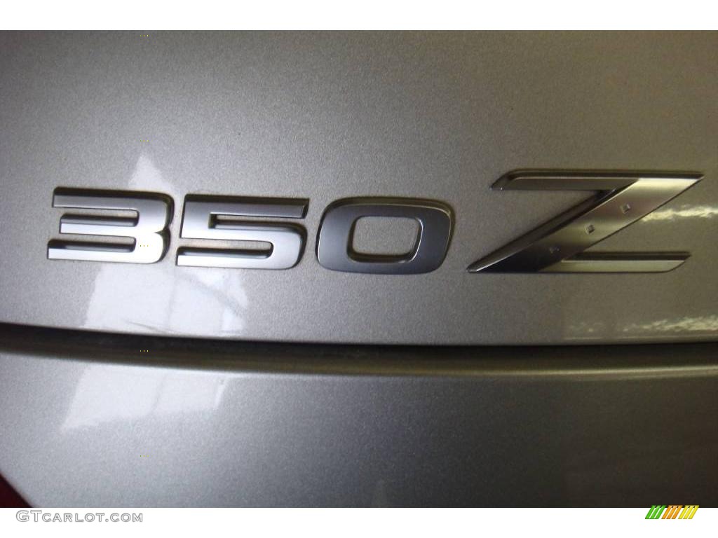 2004 350Z Touring Coupe - Chrome Silver Metallic / Frost photo #28