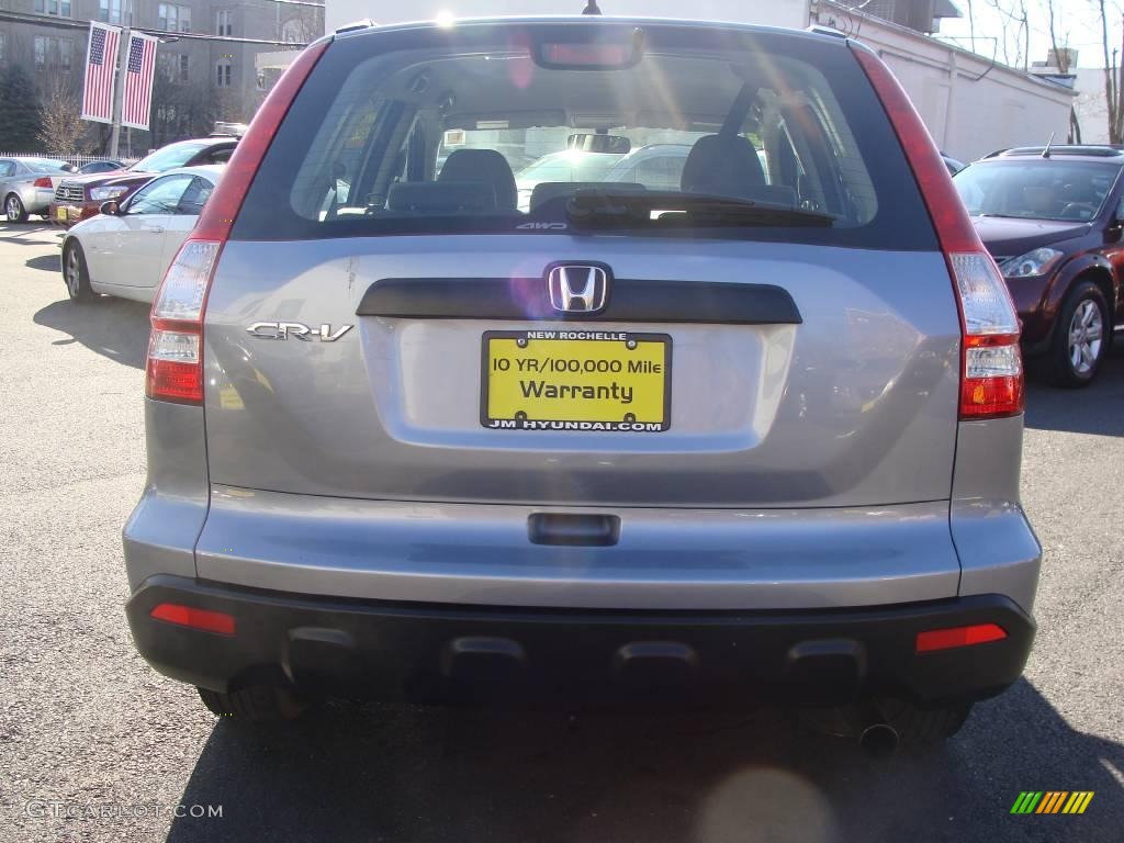 2007 CR-V LX 4WD - Glacier Blue Metallic / Gray photo #6