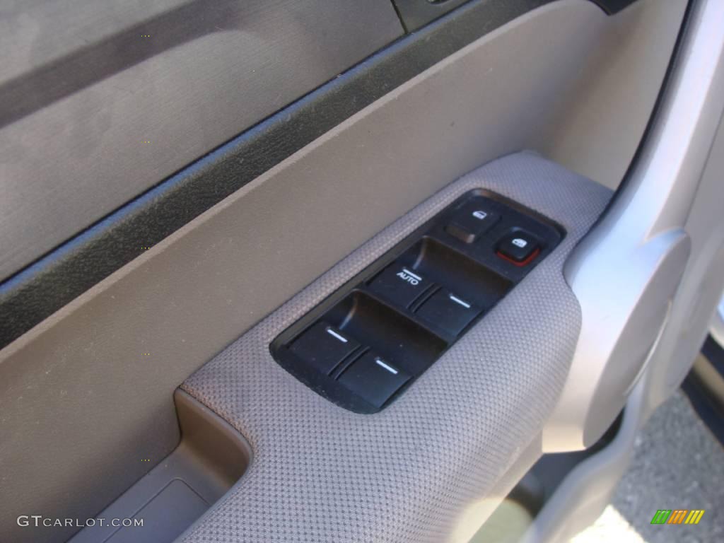 2007 CR-V LX 4WD - Glacier Blue Metallic / Gray photo #12
