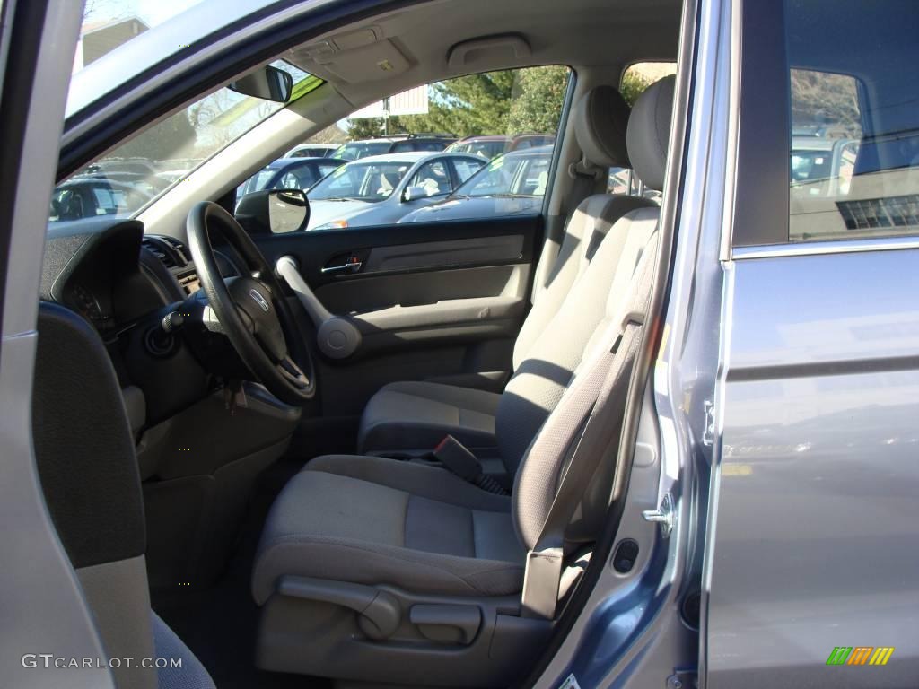 2007 CR-V LX 4WD - Glacier Blue Metallic / Gray photo #13