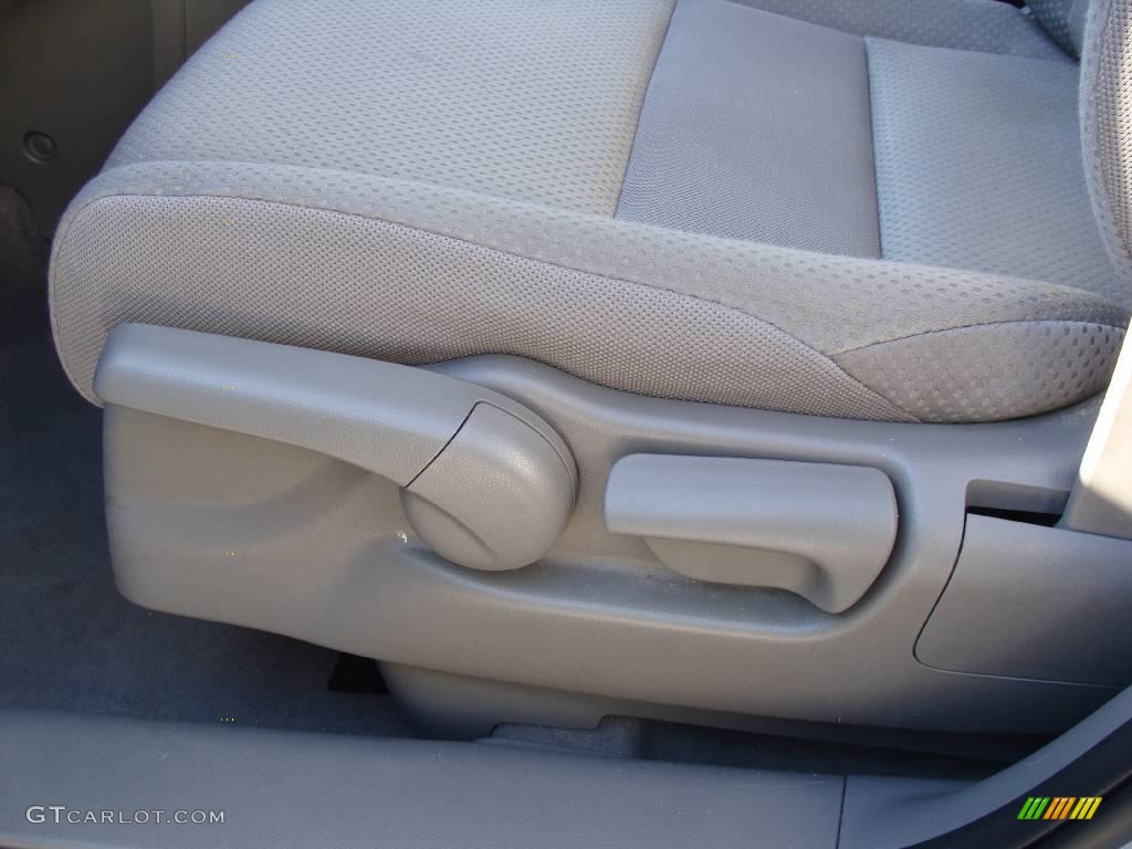 2007 CR-V LX 4WD - Glacier Blue Metallic / Gray photo #14