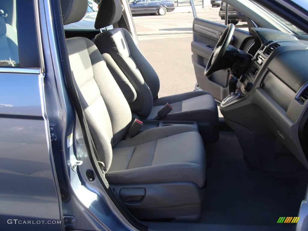 2007 CR-V LX 4WD - Glacier Blue Metallic / Gray photo #16