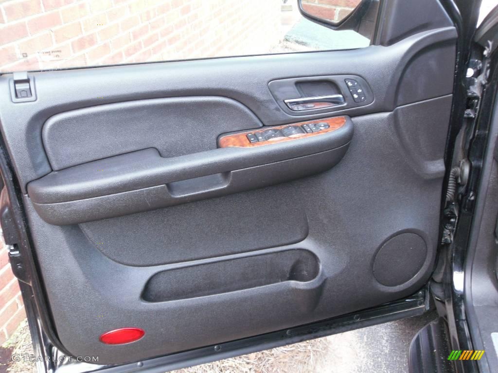 2008 Suburban 1500 LTZ 4x4 - Black / Ebony photo #7